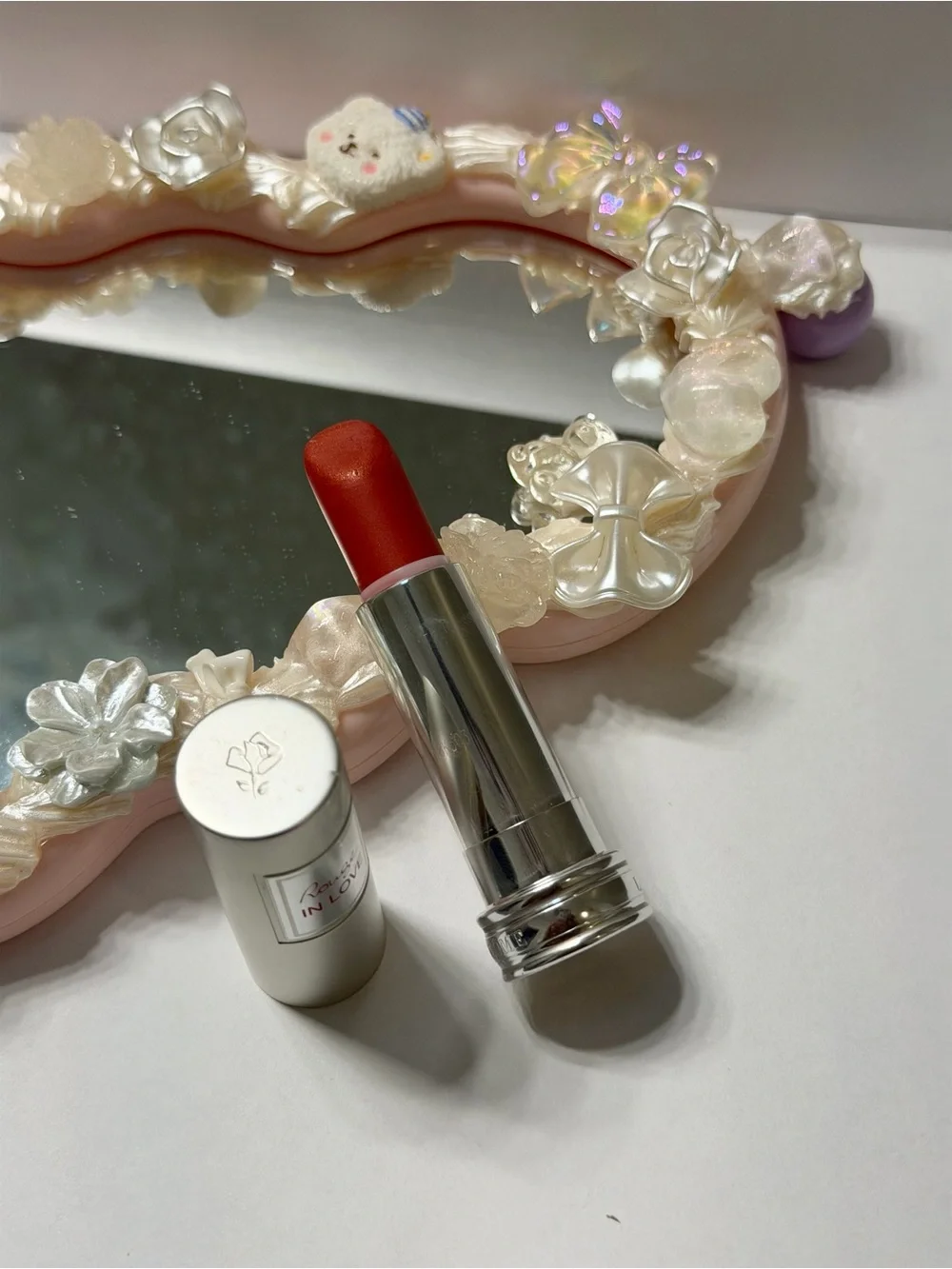 Like New Lancôme Rough In Love Lipstick #156